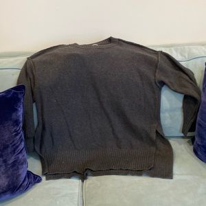 tunic sweater with side slits